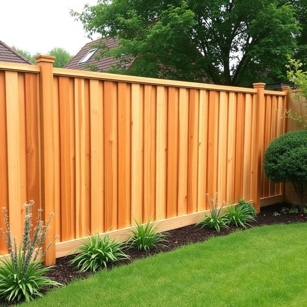 Fence Installation — after