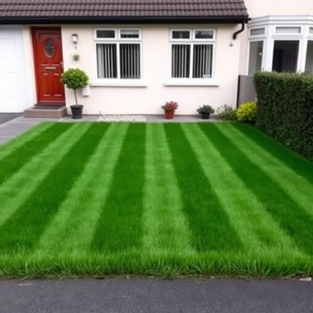 Lawn Cutting — after