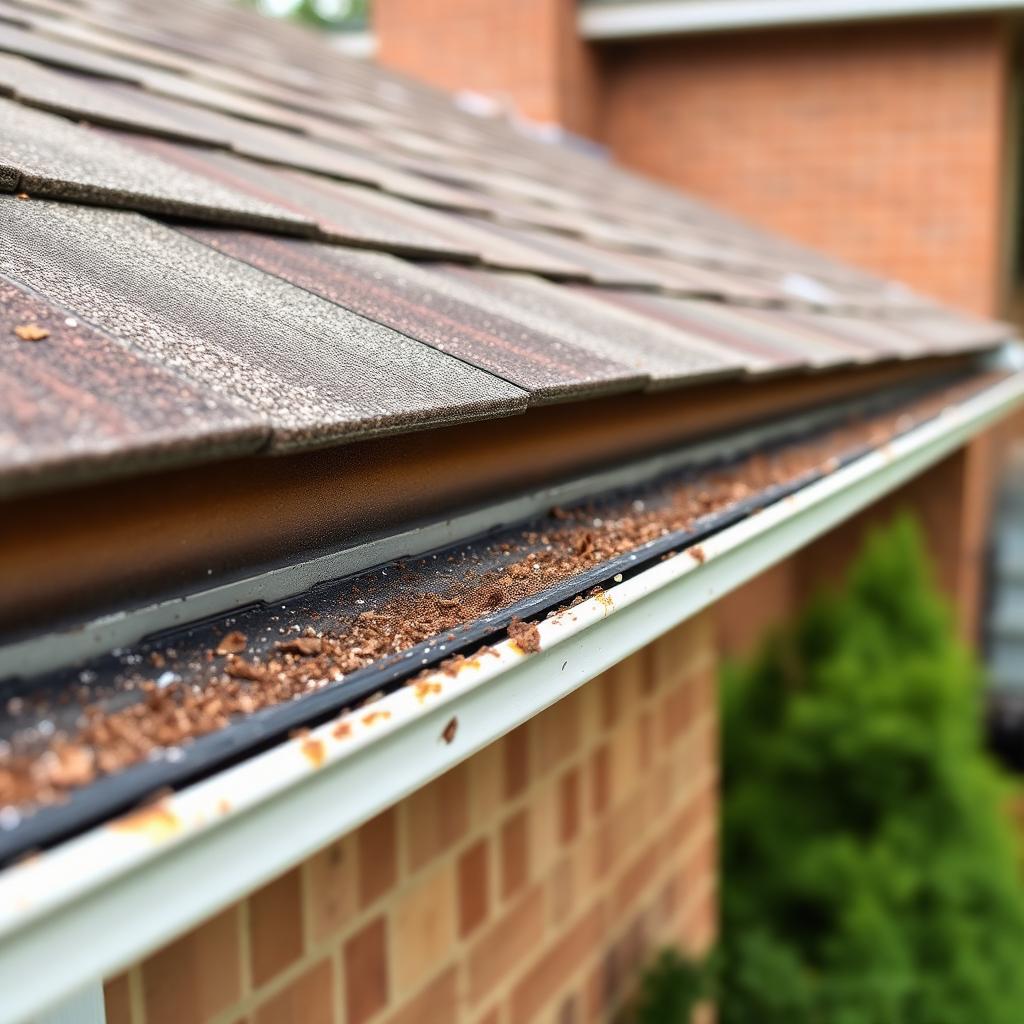 Gutter Cleaning — after