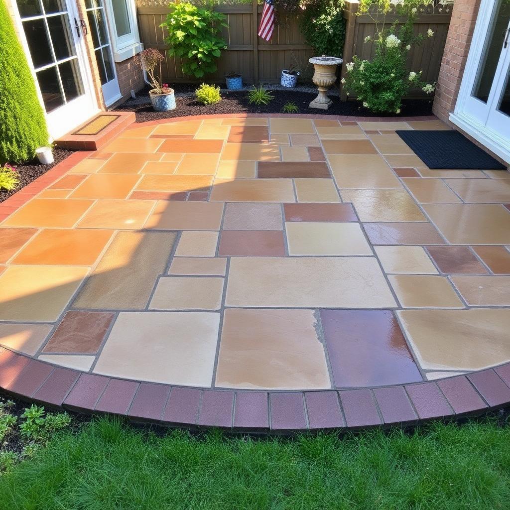 Patio Cleaning — after